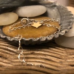 Bracelet/anklet silver and gold